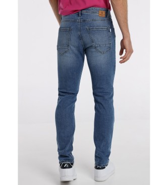 Six Valves Jeans Slim 131737 Blauw