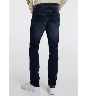 Six Valves Jeans slim 131740 Blu marino