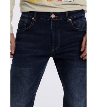 Six Valves Jeans slim 131740 Blu marino
