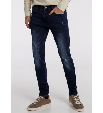 Six Valves Jeans Skinny 131731 Marino