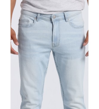 Six Valves Jeans : Medium Box - Regular Fit sky blue
