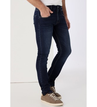 Six Valves Jeans blu scuro dalla vestibilit slim