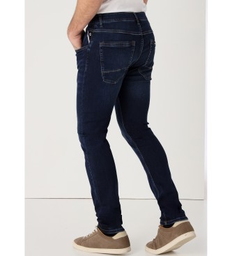 Six Valves Jeans blu scuro dalla vestibilit slim