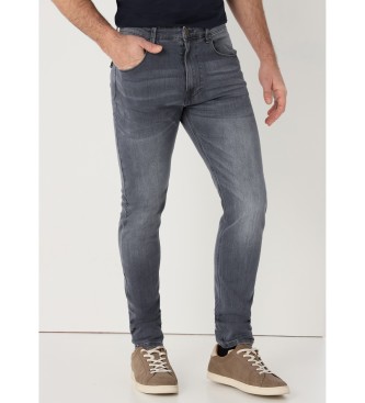 Six Valves Jeans Super Skinny grijs