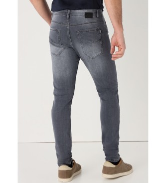 Six Valves Jeans Super Skinny grijs