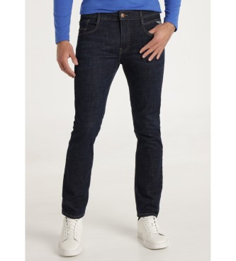 Six Valves Calas de ganga Slim Mid-cropped Cross navy