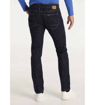 Six Valves Calas de ganga Slim Mid-cropped Cross navy