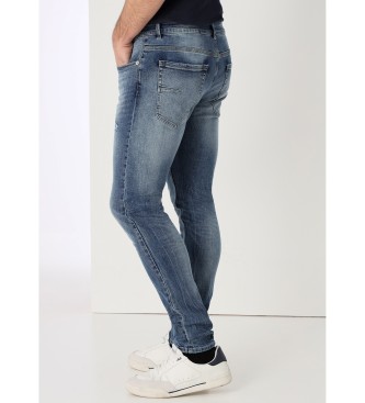 Six Valves Super skinny bl ripped jeans