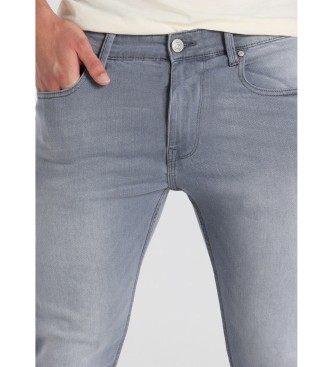 Six Valves Jeans Super Skinny fit Medium fit Grey mid rise