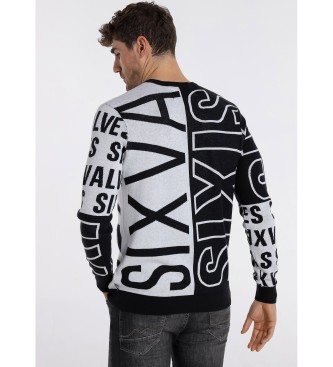 Six Valves Sweater - Black box collar
