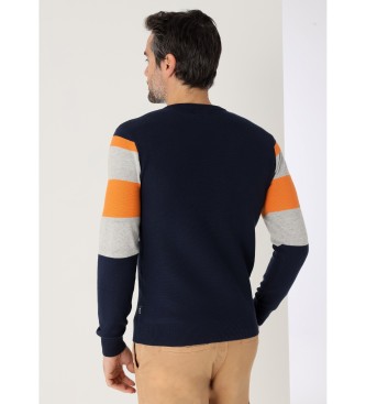 Six Valves Otoman navy jumper