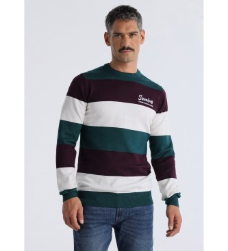 Six Valves Jersey estampado franjas multicolor