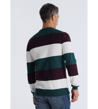 Six Valves Jersey estampado franjas multicolor