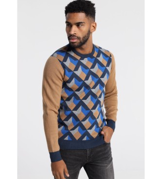 Six Valves Royal Rhombus sweater
