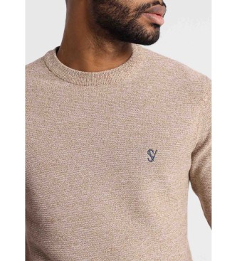 Six Valves Siro Twist brown sweater