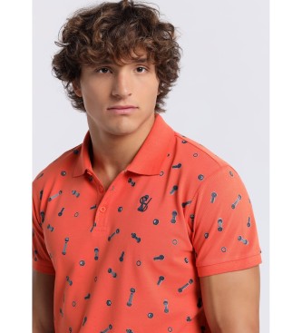 Six Valves Polo shirt 132843 orange