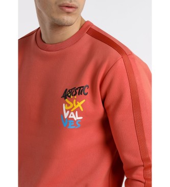 Six Valves Sweatshirt 131278 Rood