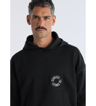 Six Valves Moletom com grfico nas costas preto