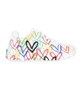 Skechers Sneakers JGoldcrown: Uno Lite - Spread the Love bianco
