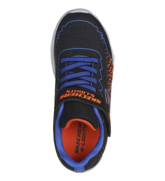 Skechers Chaussures S Lights : Vortex 2.0 Zorento noir, orange