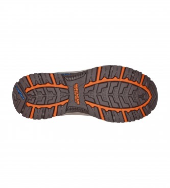 Skechers Sapatos de couro Arch Fit Dawson - Vortego castanho