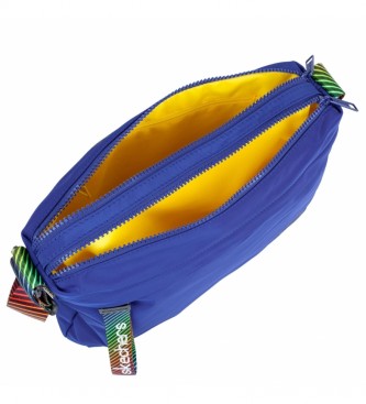 Skechers Saco de ombro pequeno Unisex S897 azul -26x33x5,5cm