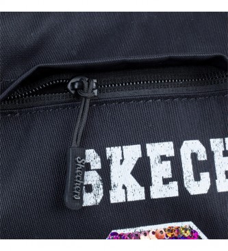 Skechers Unisex S900 schoudertas zwart -23,5x32x12cm