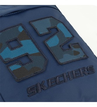 Skechers S989 blauwe schoudertas -20x25x6 cm