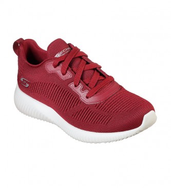 Skechers Trainers Bobs Squad rouge 