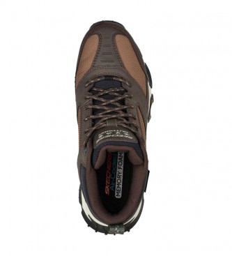 Skechers Skech-Air Envoy Bulldozer brown leather boots