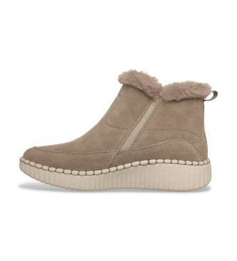 Skechers Botas Relaxed Fit: Wilshire Blvd - Fresh Zip cor taupe