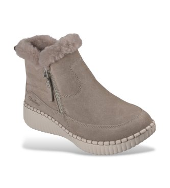 Skechers Botas Relaxed Fit: Wilshire Blvd - Fresh Zip cor taupe