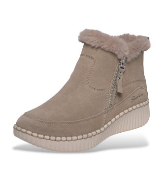 Skechers Botas Relaxed Fit: Wilshire Blvd - Fresh Zip cor taupe