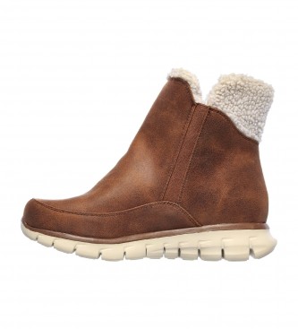 Skechers Synergy Ankle Boots - Collab brown