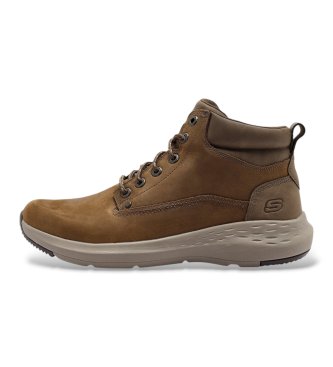 Skechers Stivaletti in Pelle Relaxed Fit: Parson - Ederic marrone