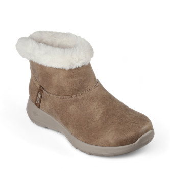 Skechers Escarpins On the Go Joy Cozy Dream bottines en cuir marron