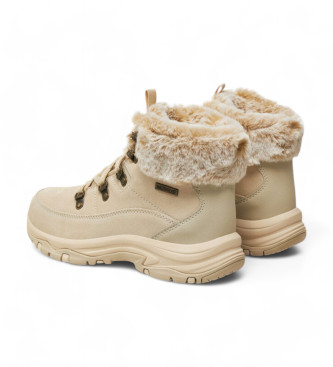 Skechers Trego Snow Worries Stivaletti in pelle beige