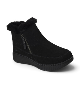 Skechers Botas Relaxed Fit: Wilshire Blvd - Fresh Zip preto