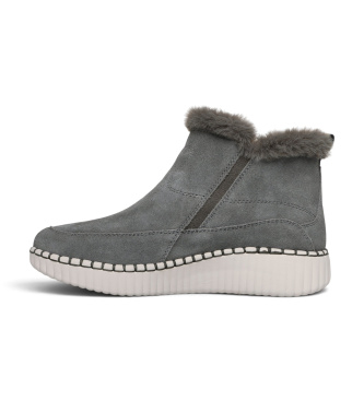 Skechers Botas Relaxed Fit: Wilshire Blvd - Fresh Zip cinza
