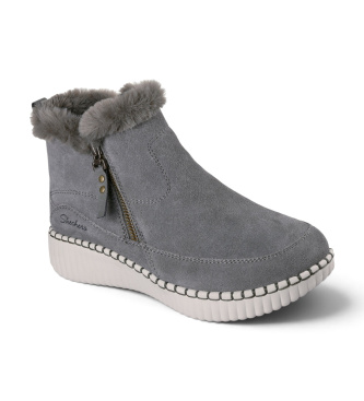 Skechers Botas Relaxed Fit: Wilshire Blvd - Fresh Zip cinza