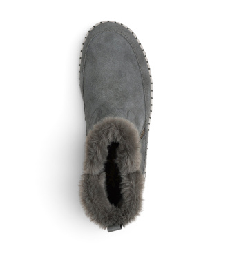 Skechers Botas Relaxed Fit: Wilshire Blvd - Fresh Zip cinza