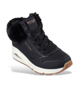 Skechers Botas de tornozelo Uno Fall Air preto