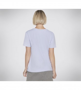 Skechers Godri Serene T-shirt med V-ringning bl