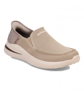 Skechers Delson 3.0 Schuhe - Cabrino taupe