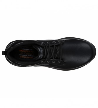 Skechers Zapatillas de piel Delson - Antigo negro