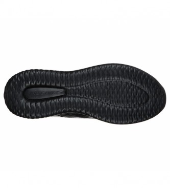 Skechers Delson leather sneakers - Antigo black