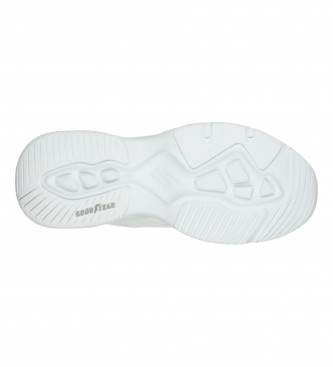 Skechers Sneakers D'Lites 4.0 in pelle - Fresh Diva bianco