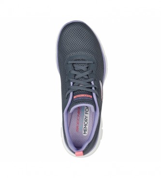 Skechers Flex Appeal 4.0 Brilliant View Sneakers grey, purple