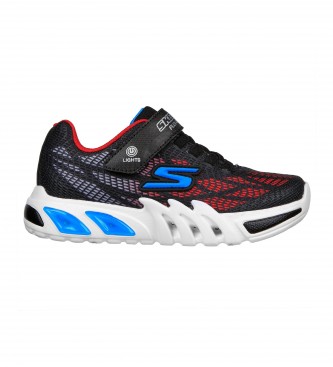 Skechers Flex-Glow Elite Schuhe - Vorlo schwarz, rot