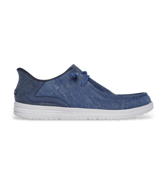 Skechers Melson Coronado mokasini modri
